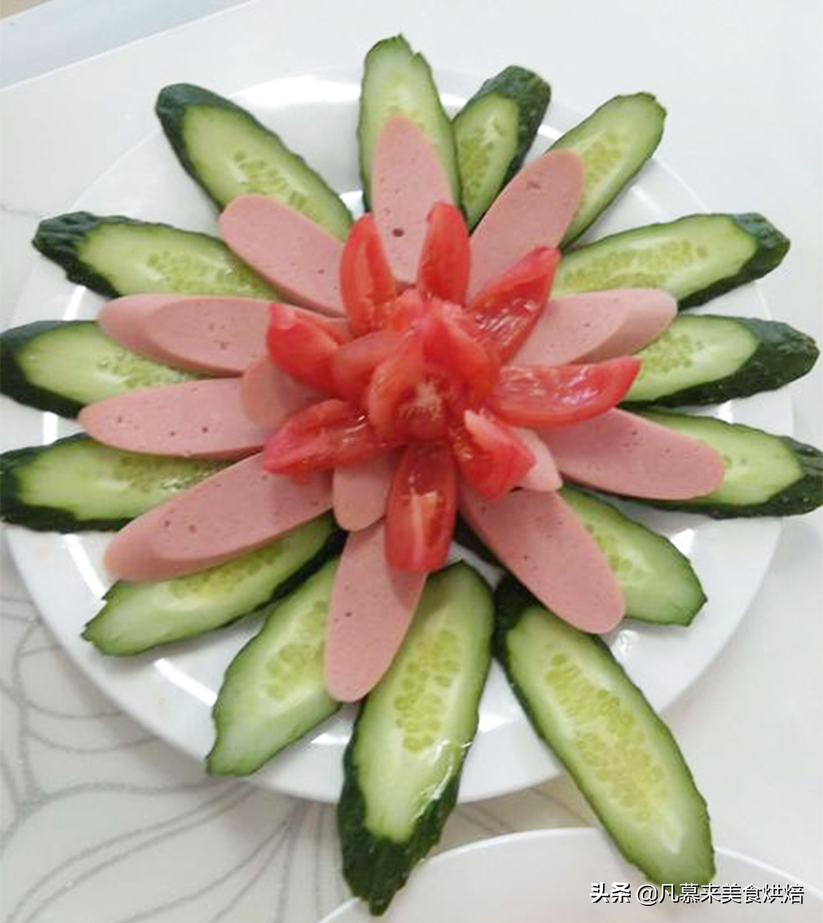 黄瓜的切法花样图片,黄瓜的切法花样