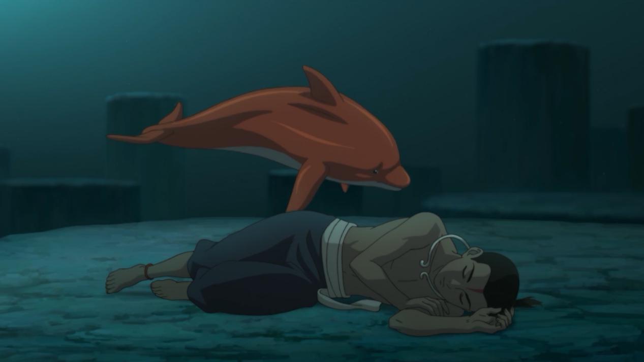 大鱼海棠动漫治愈系片段,一部感人催泪的动漫电影大鱼海棠