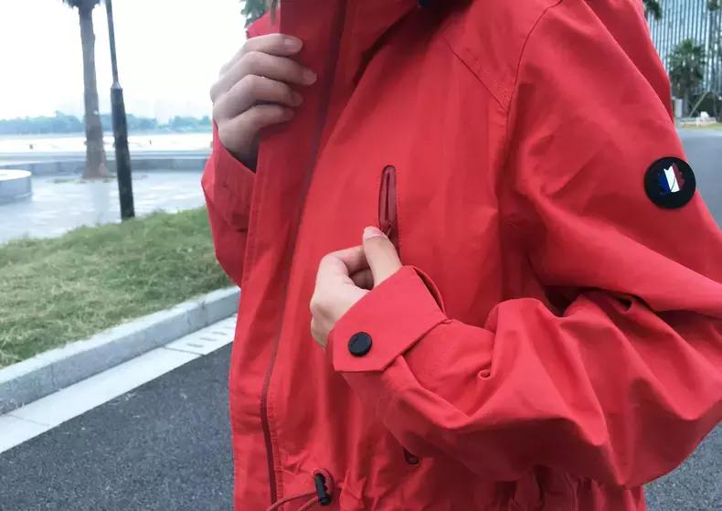 冲锋衣也要修身好看！红色才是最撩人的配色哦