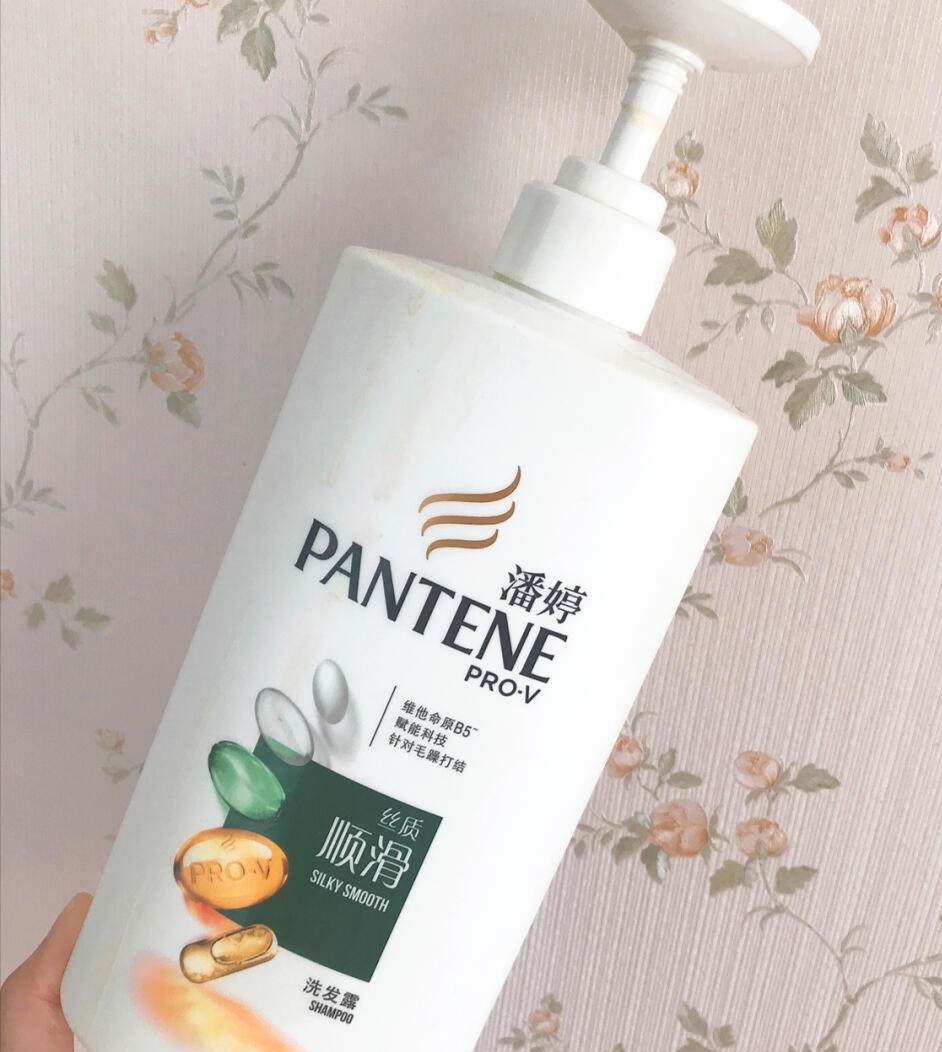 潘婷净油水润0硅油洗发水,潘婷0%净油水润洗发水测评