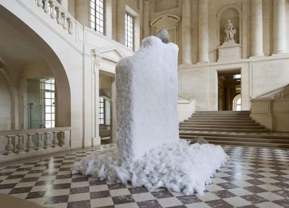 棉花艺术作品,棉花手工艺术作品