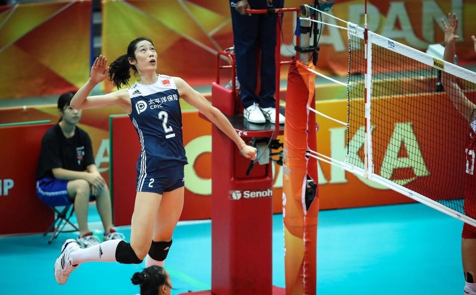 朱婷高燃视频,朱婷扣球爆燃视频