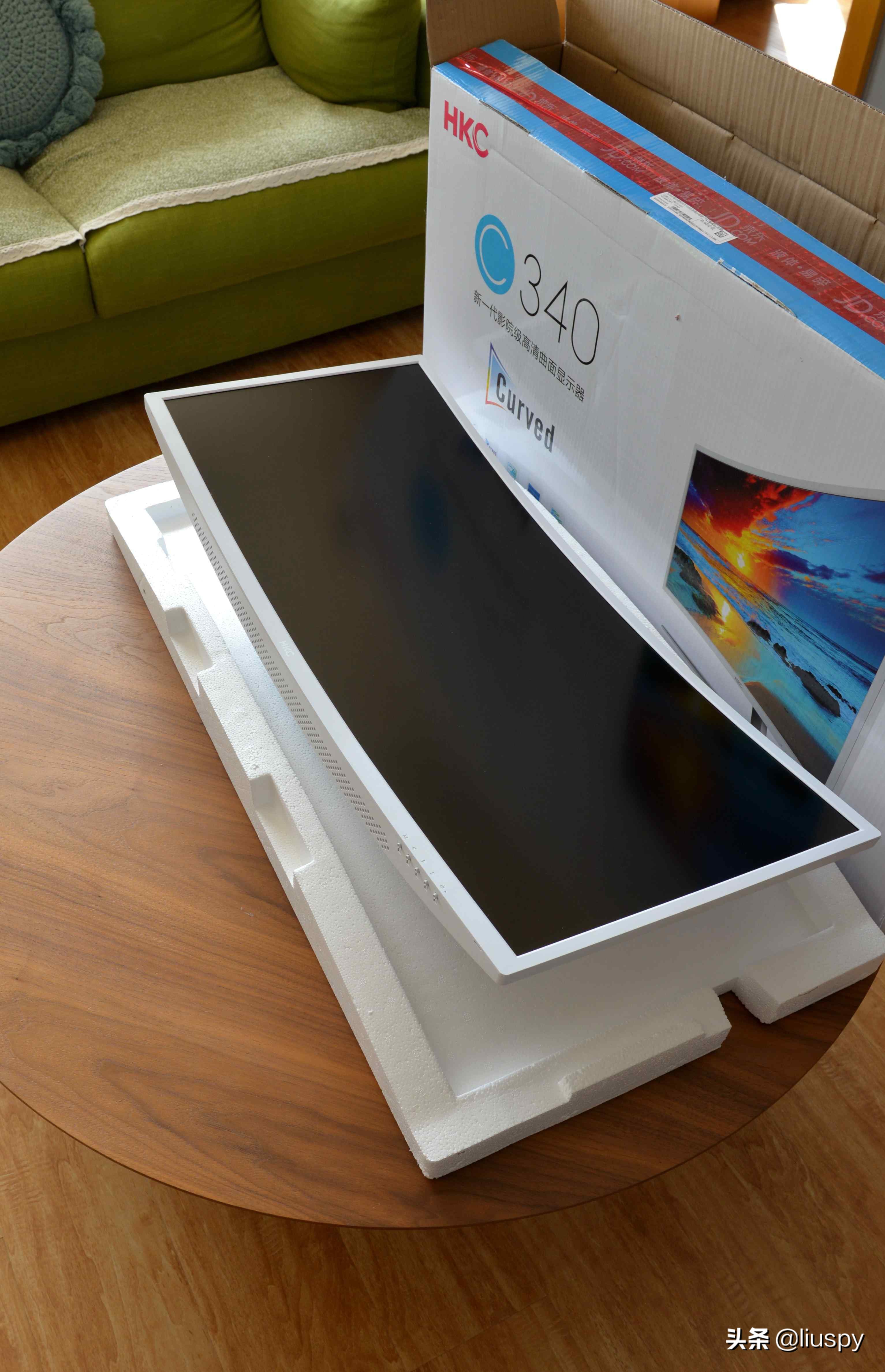 hkc34寸cg343u带鱼屏显示器评测,便宜显示器30寸