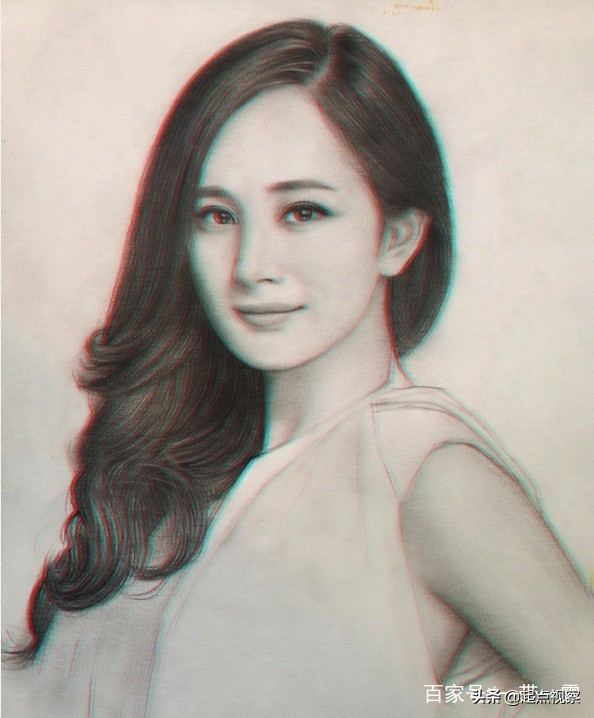 白浅上神你值得拥有，素描大幂幂的“魂”教程