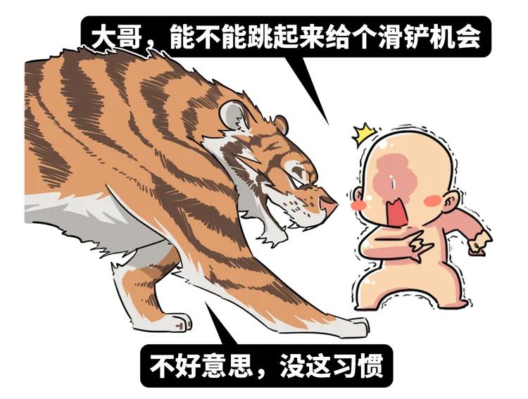 滑铲能不能收拾老虎,一个滑铲能收拾一只老虎吗