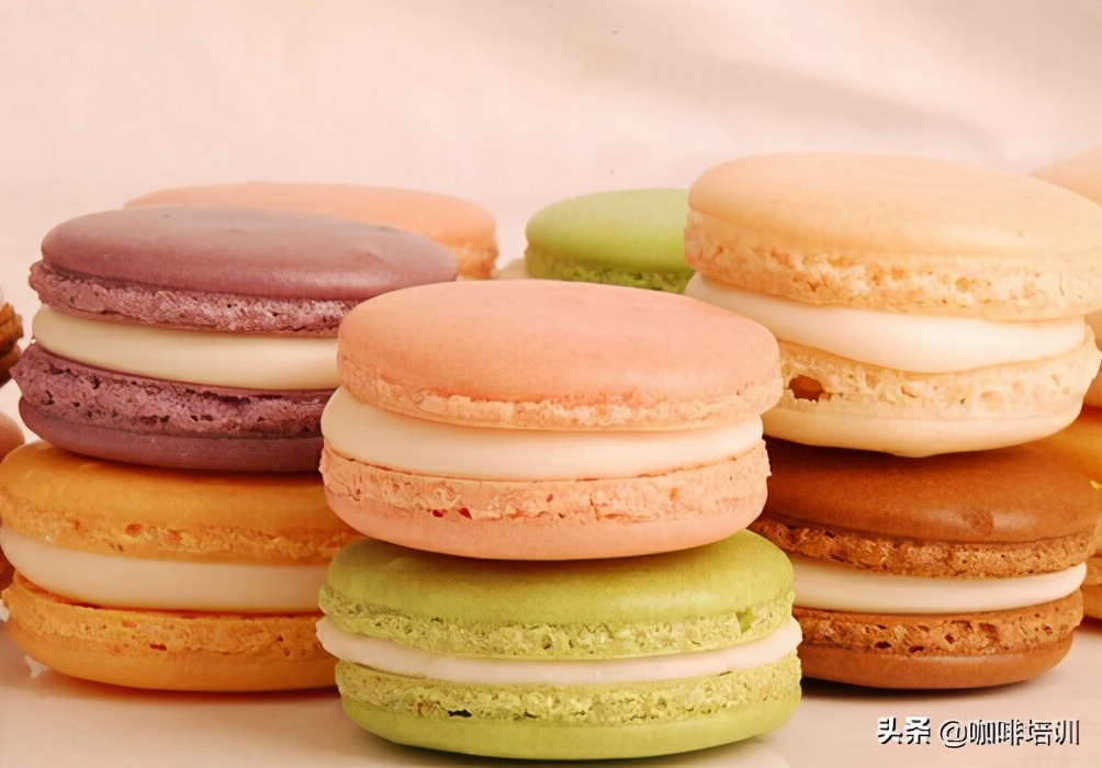 马卡龙法式夹心饼干,法式甜品饼干烘焙教程