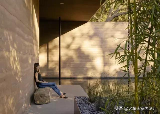 夯土水泥艺术外墙,夯土墙质感