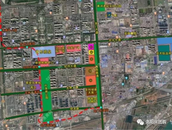 洛阳华耀城现状,华耀城关林市场西地块拍卖