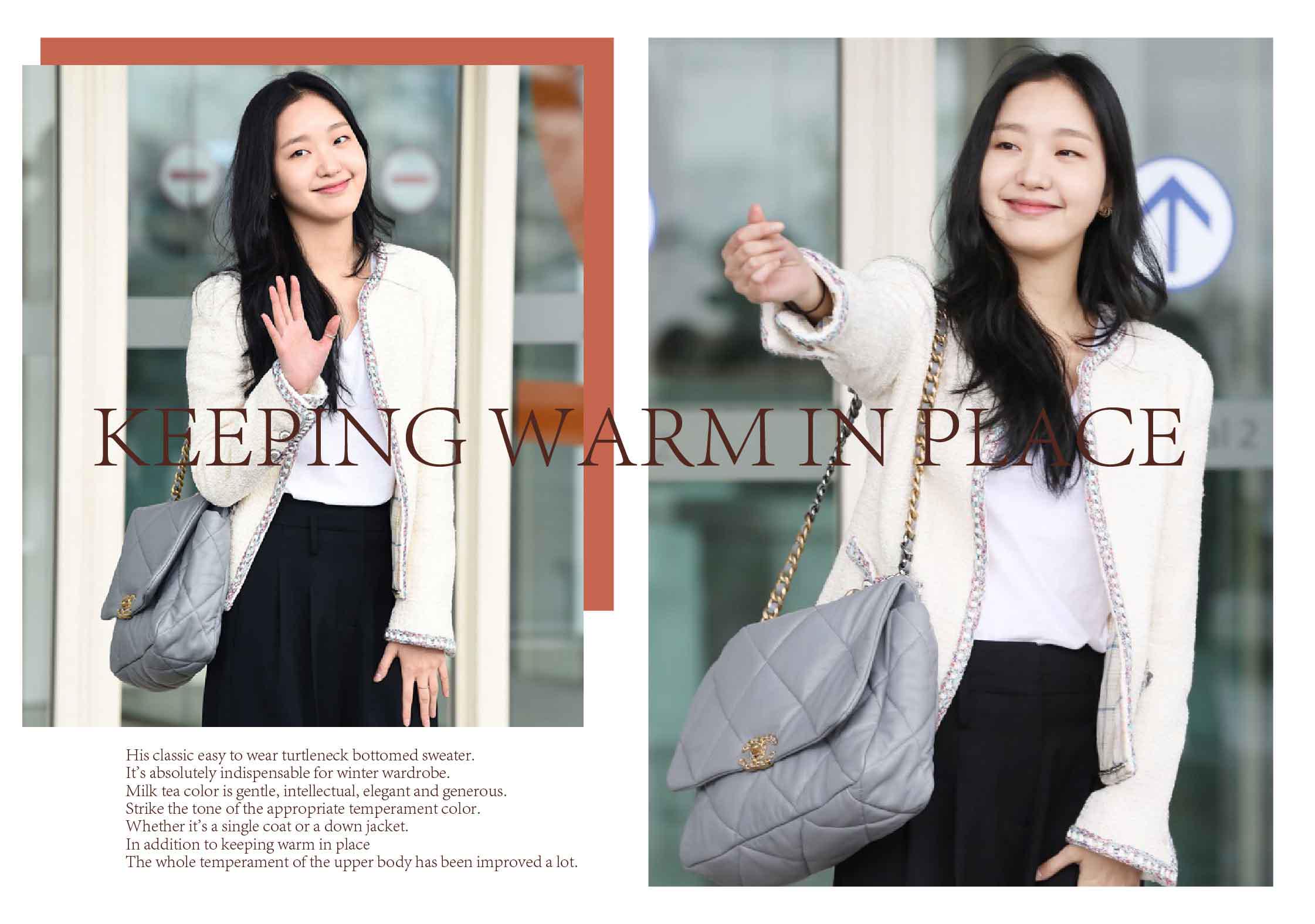 最近很火的枕头包米色,网红时尚百搭休闲枕头包