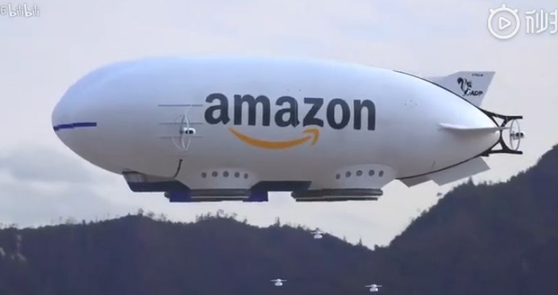 亚马逊空中航母,亚马逊无人机空中航母