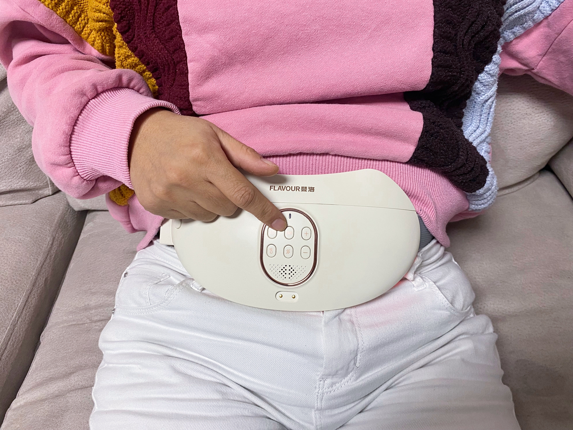 腰腹都能按，物理、脉冲随心选！小姐姐最爱的腰腹按摩仪来了