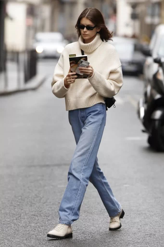 冬季显白毛衣推荐,冬天最洋气的毛衣中长款