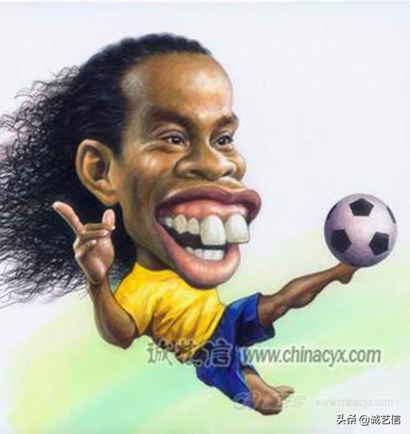 罗纳尔迪尼奥漫画图,罗纳尔迪尼奥搞笑图片