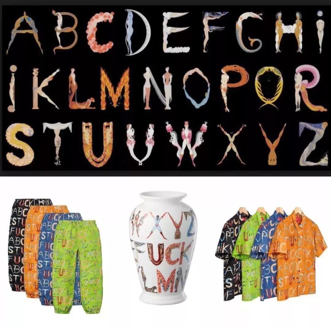 supreme名画联名,supreme早期作品