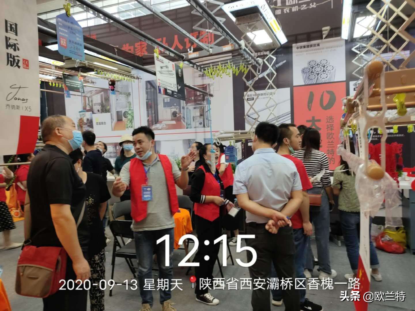 欧兰特2020西安家博会,火爆现场,展王者风范