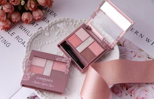 canmake五色眼影盘,canmake四色眼影盘替代五色眼影盘