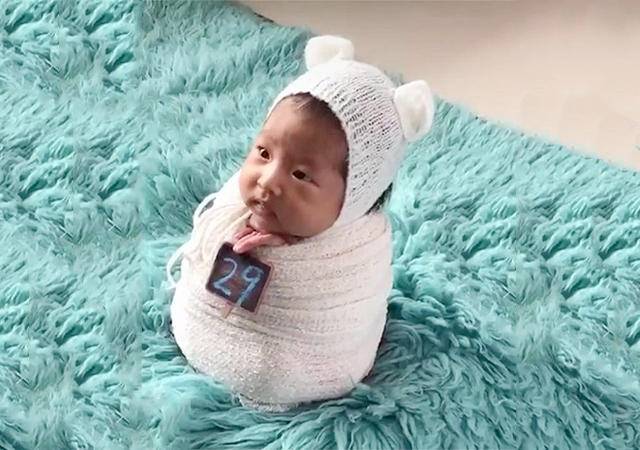 怎样给婴儿拍摄满月照,给宝宝拍摄满月照注意事项