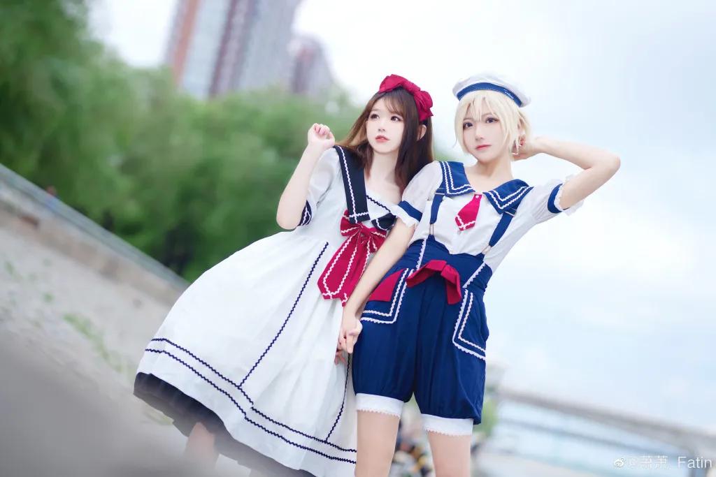 海军风lolita正版,lolita海军风穿搭