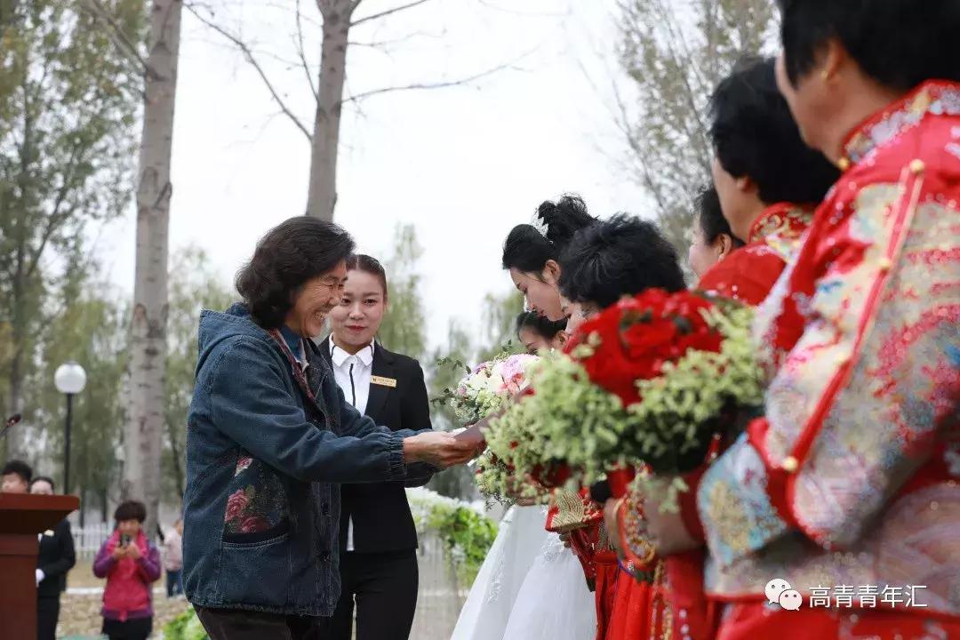 淄博高青婚礼红旗车队,高青国井南苑婚礼