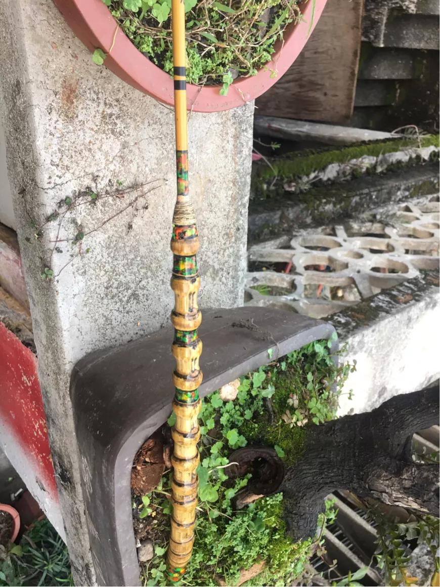 手竿换把怎么换,罗汉竹手竿