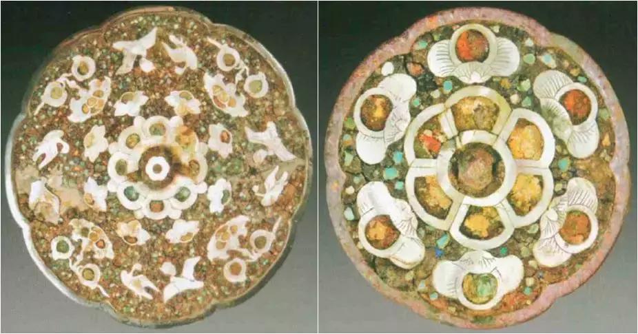 90年代镶嵌螺钿工艺,螺钿镶嵌玉盘