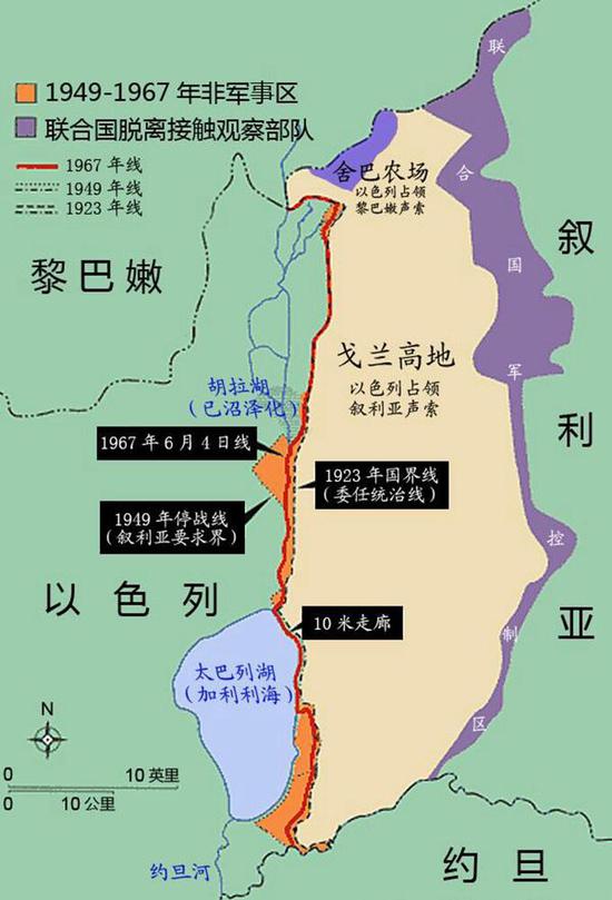 死守戈兰高地西奈半岛,戈兰高地埃及