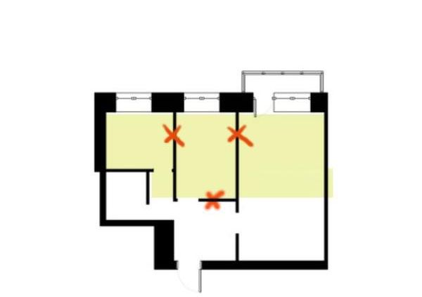 小户型隔出一间房间,带阳台房间隔断一房变二房