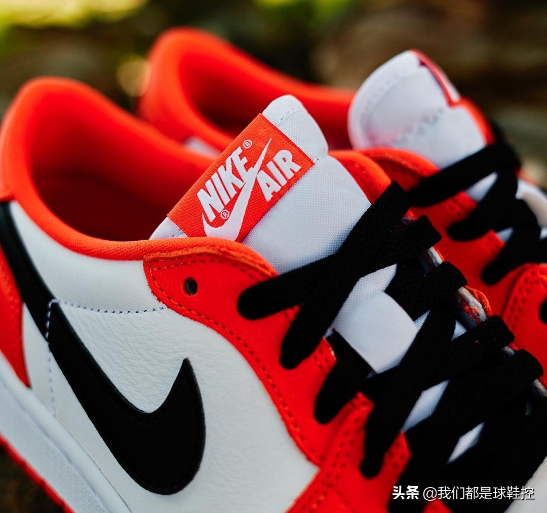 即将上新airjordan1low,airjordan1橙色小扣碎