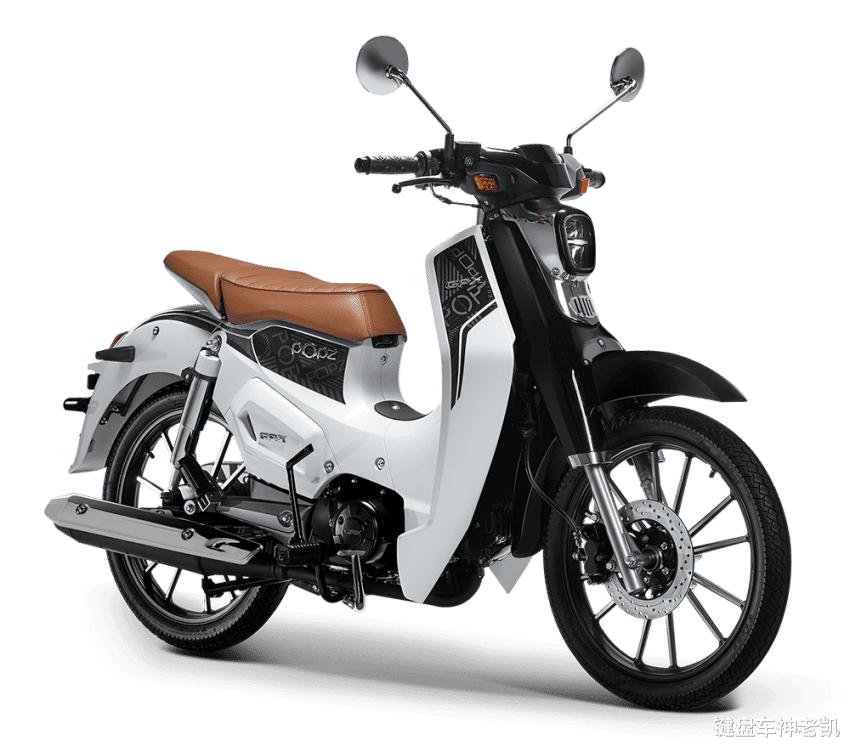 在能买到本田幼兽的东南亚，也有皮尺版的GPXPopz110