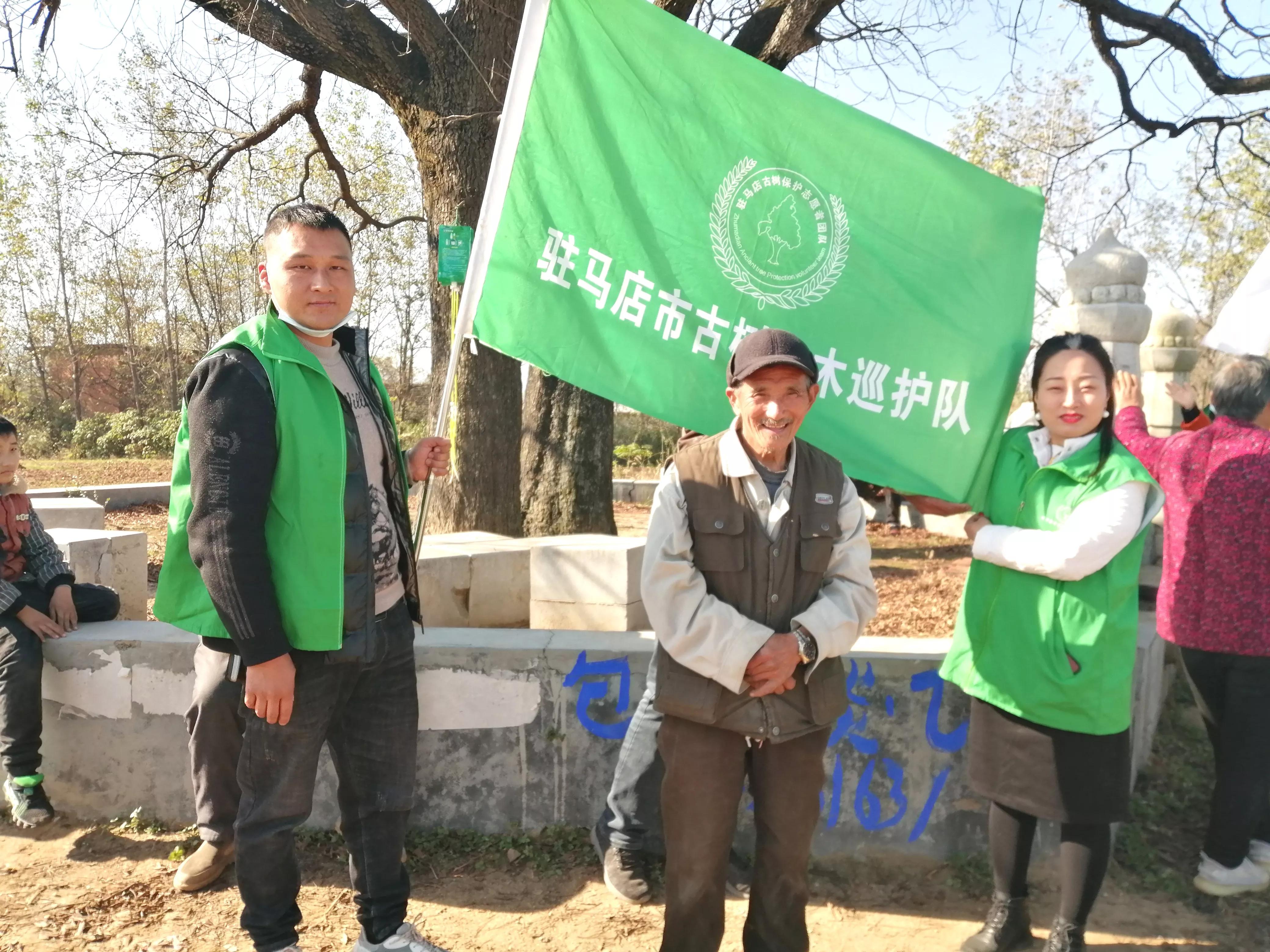 驻马店志愿者行动,驻马店古树保护志愿