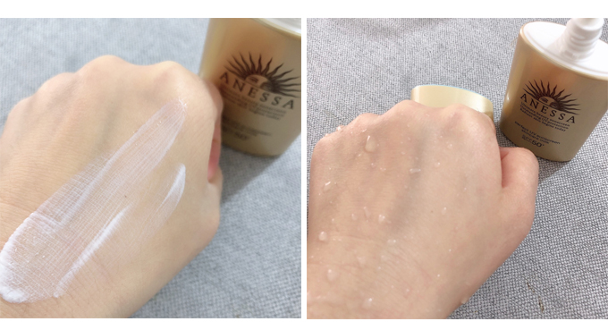 安耐晒防晒霜粉色瓶子,防晒霜安耐晒金瓶