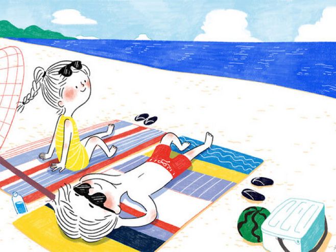 平凡的小幸福，来自韩国艺术家 Chassam