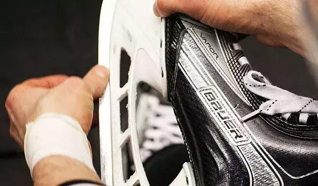 冰球鞋冰刀开刃,冰球鞋和普通冰刀区别