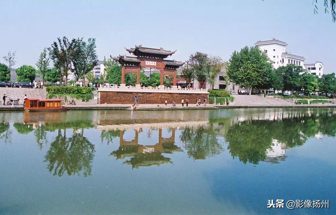 扬州古运河风光带图片,扬州旅游景点古运河图片大全