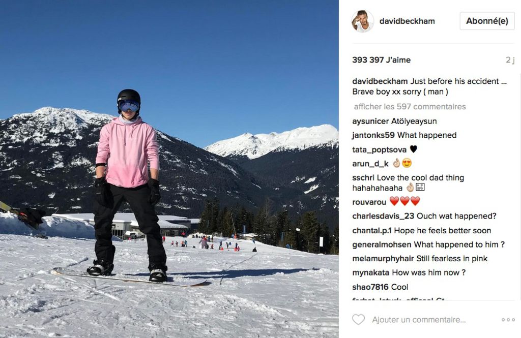 维多利亚和她的大儿子布鲁克林,维多利亚贝嫂和她大儿子