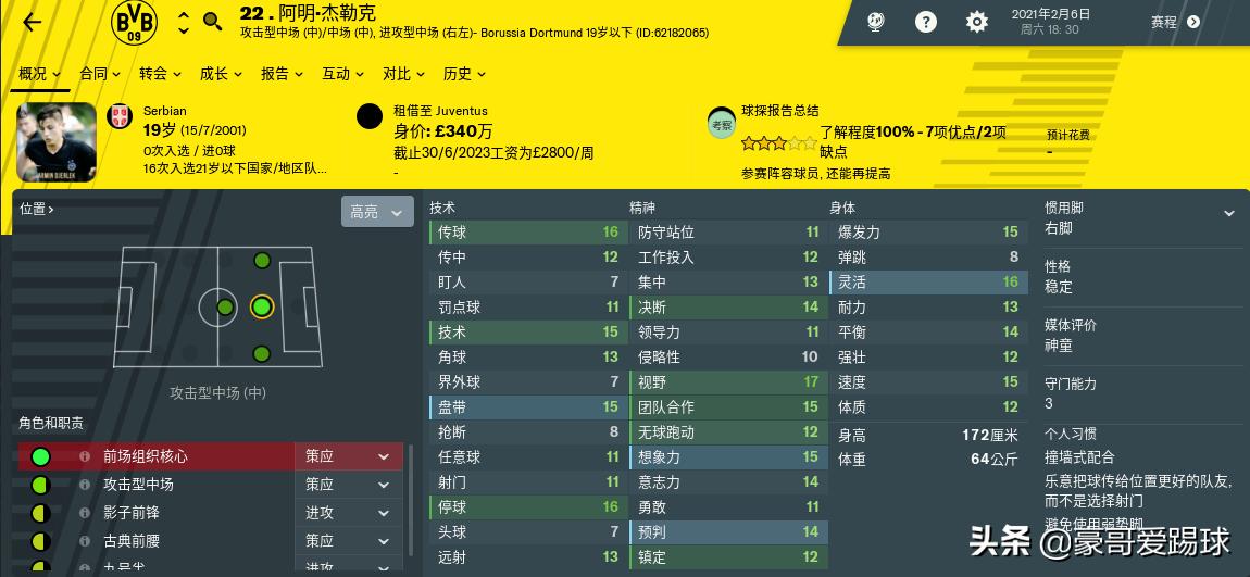 fm2019意大利中场妖人推荐,2017fm足球妖人