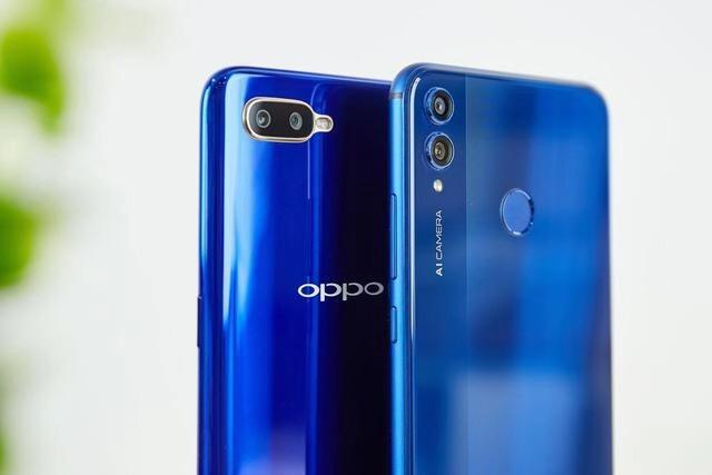oppok10x和荣耀8x哪个好,oppok1对比荣耀8x跑分