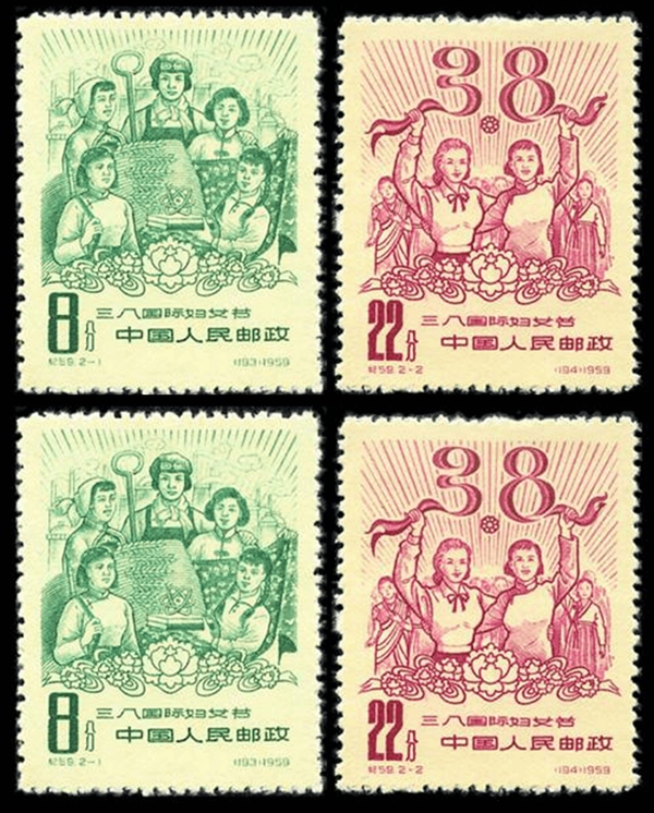 中国妇女邮票价格表,关于中国古典女性的邮票