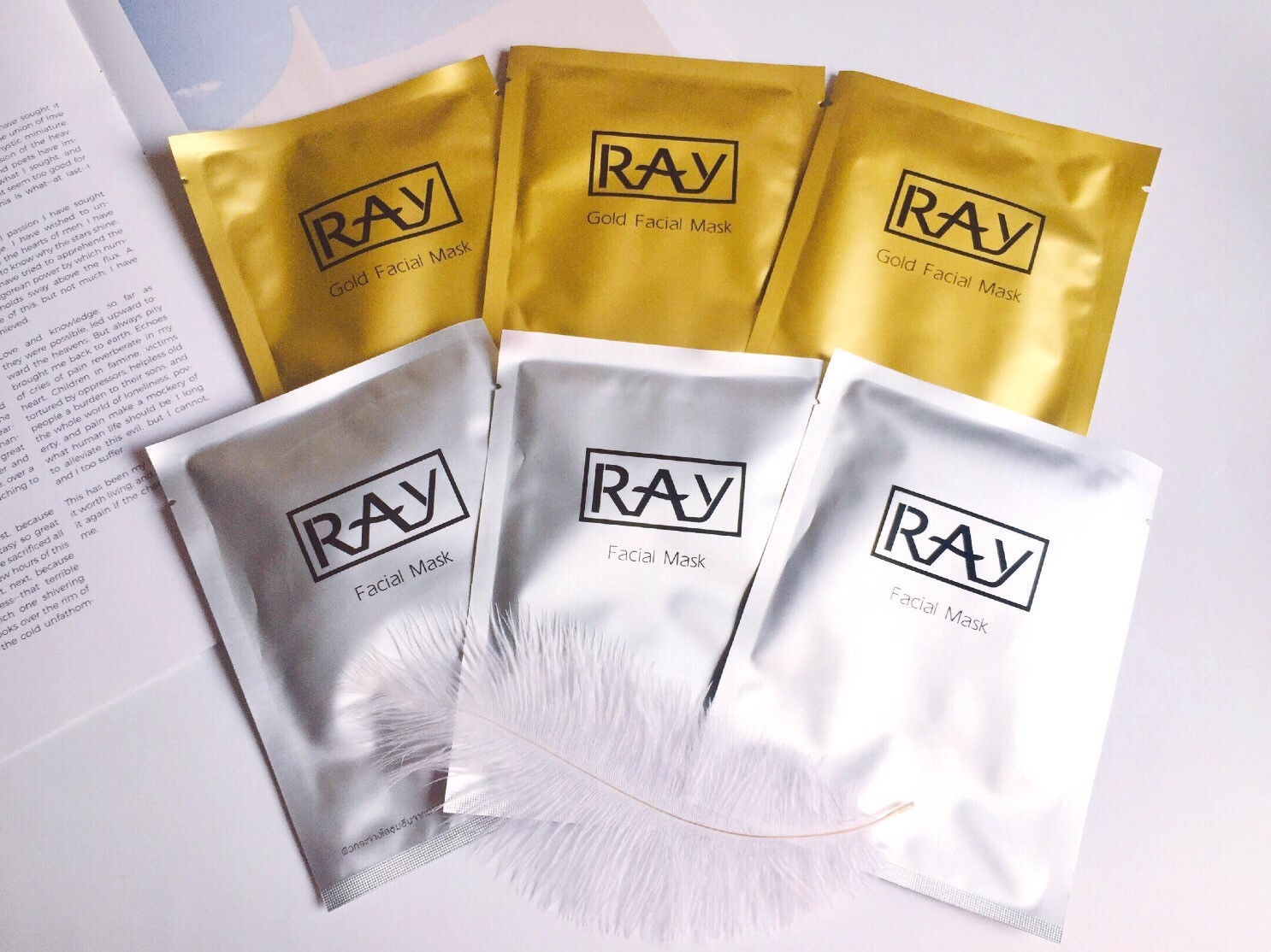 泰国ray妆蕾金面膜,泰国进口妆蕾ray金色蚕丝面膜推荐