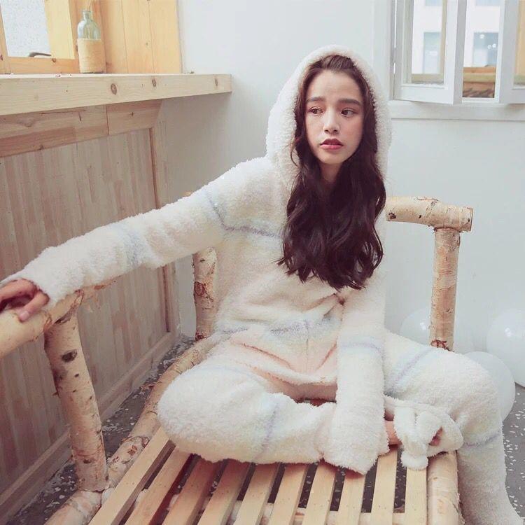 美腻的家居服在家也要美美哒,给自己配上一套漂亮舒服的家居服