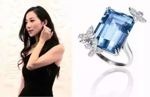 安以轩10克拉钻戒多少钱,安以轩手戴钻戒结婚的图片