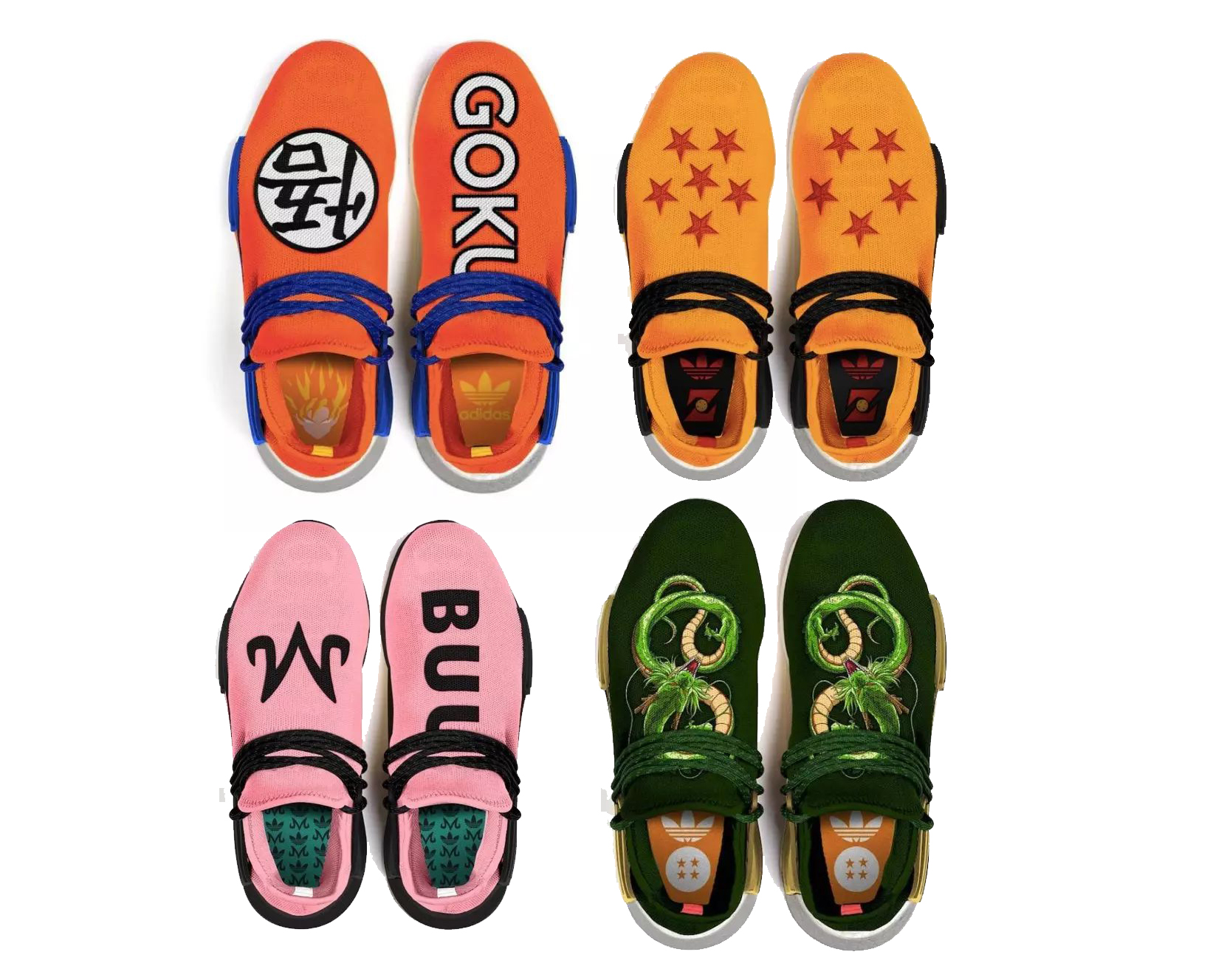 龙珠联名鞋耐克,阿迪达斯龙珠联名鞋