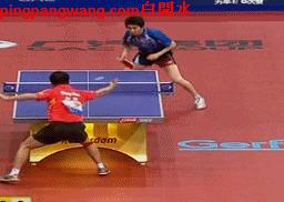 直板反手推挡球技术的动作要点,乒乓球直板推挡好的选手如何应对