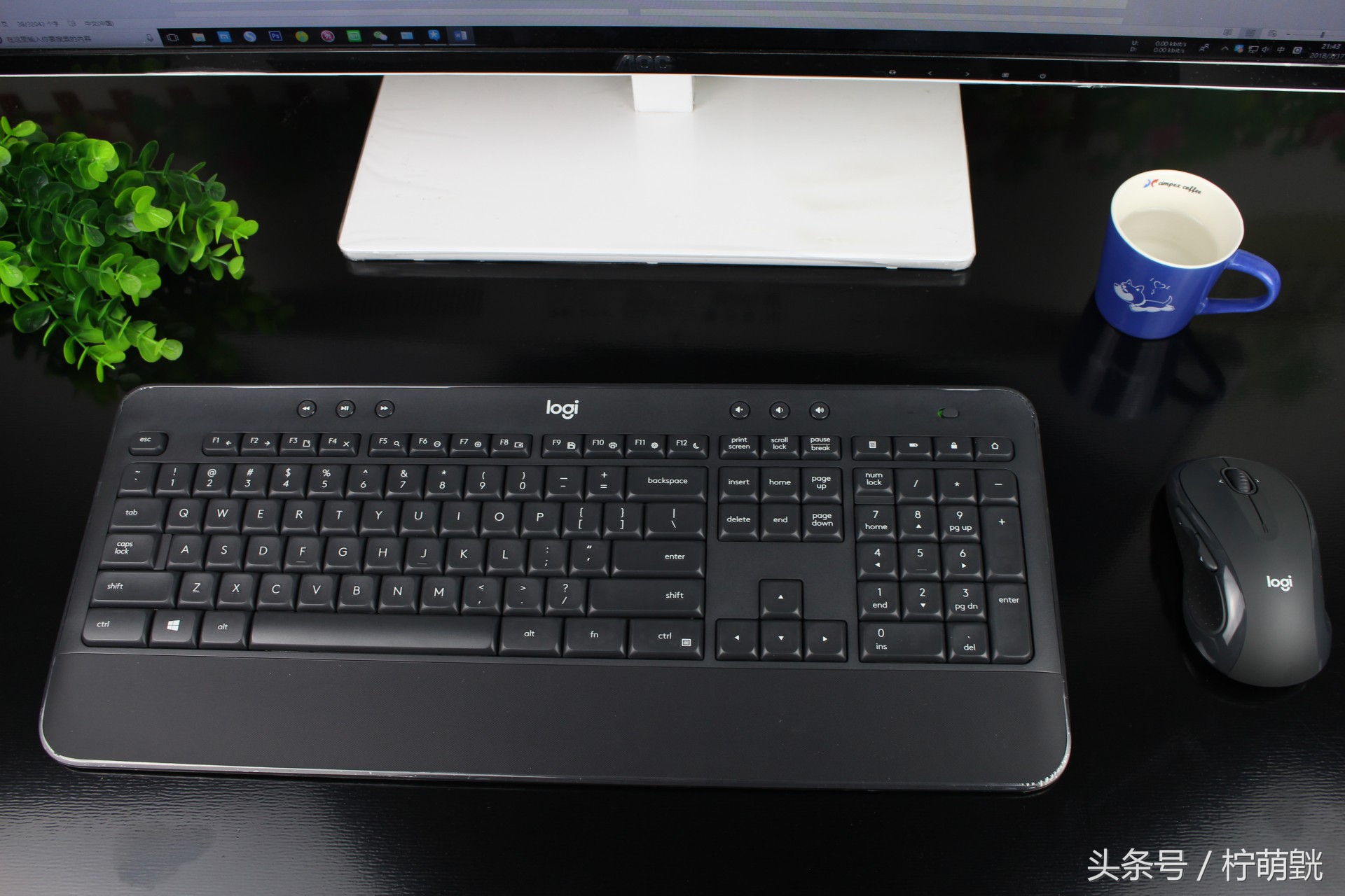 罗技mk545键鼠套装评测,罗技多模无线键鼠mk545