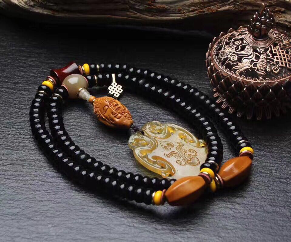 diy串珠手工手链编绳教程,手工编绳可穿珠半成品项链