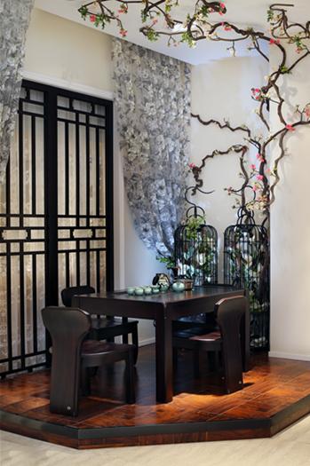 当楠木邂逅中式风，“诗和远方”尽在其间