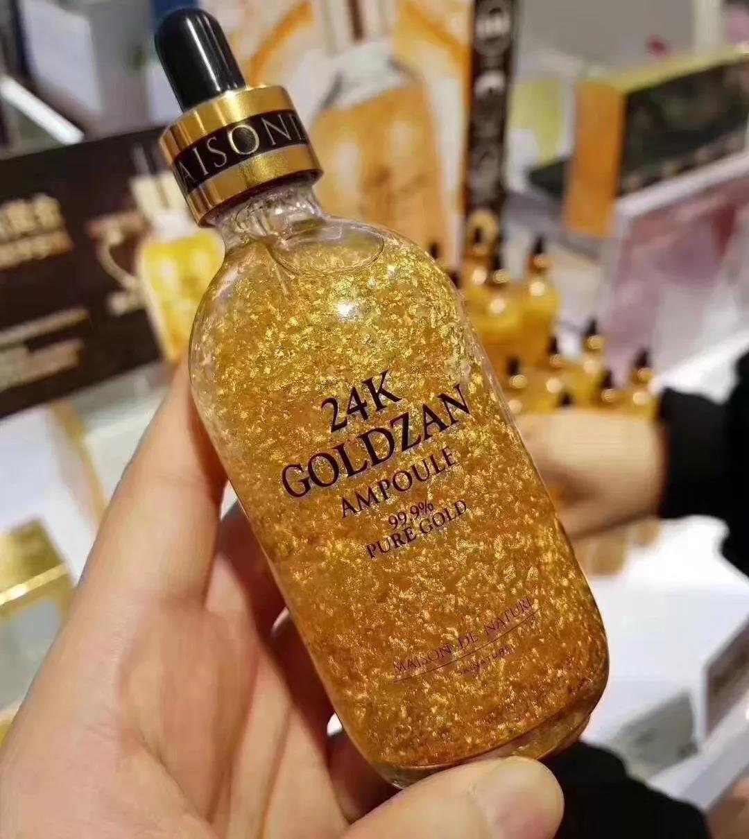 金子总是发亮的,贴在脸上是不是更亮?这个想法很壕