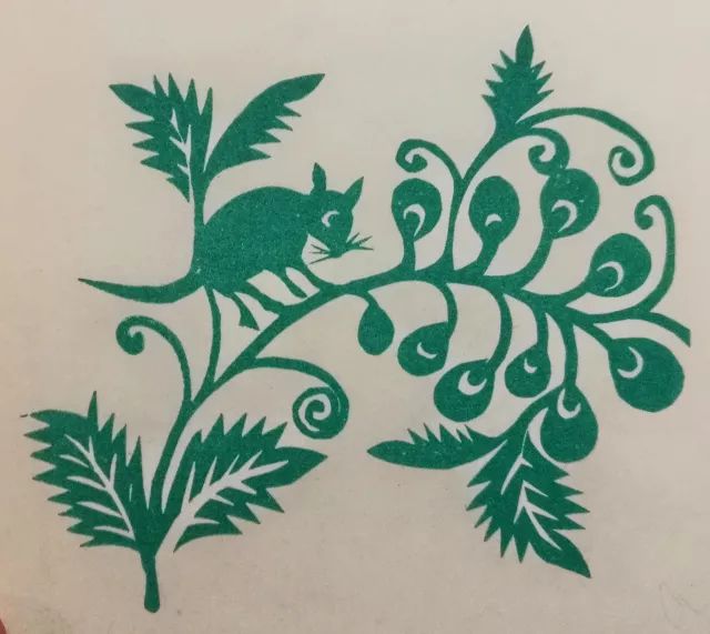 剪纸民间手艺,24幅民间吉祥剪纸图