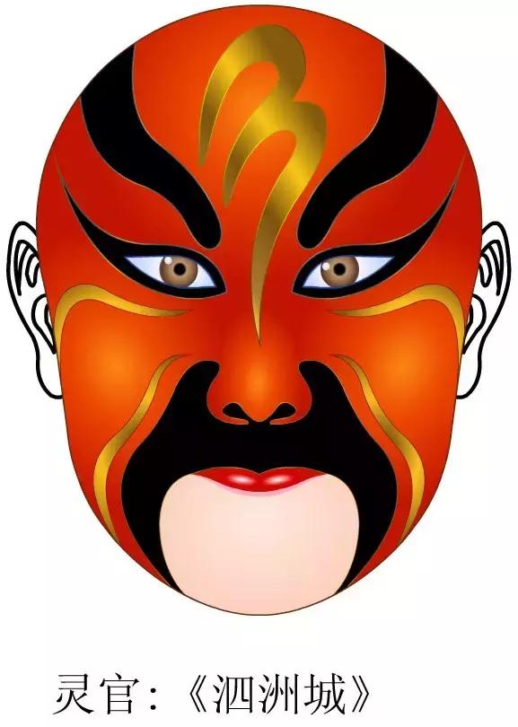 中国京剧脸谱高清典藏,京剧白色脸谱代表人物