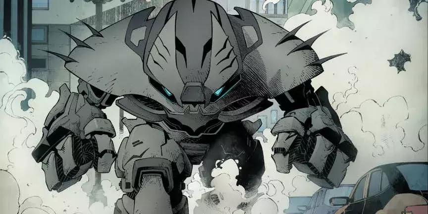 蝙蝠侠用这套萌萌的装甲,正面击败了超人,一不留神团灭正义联盟